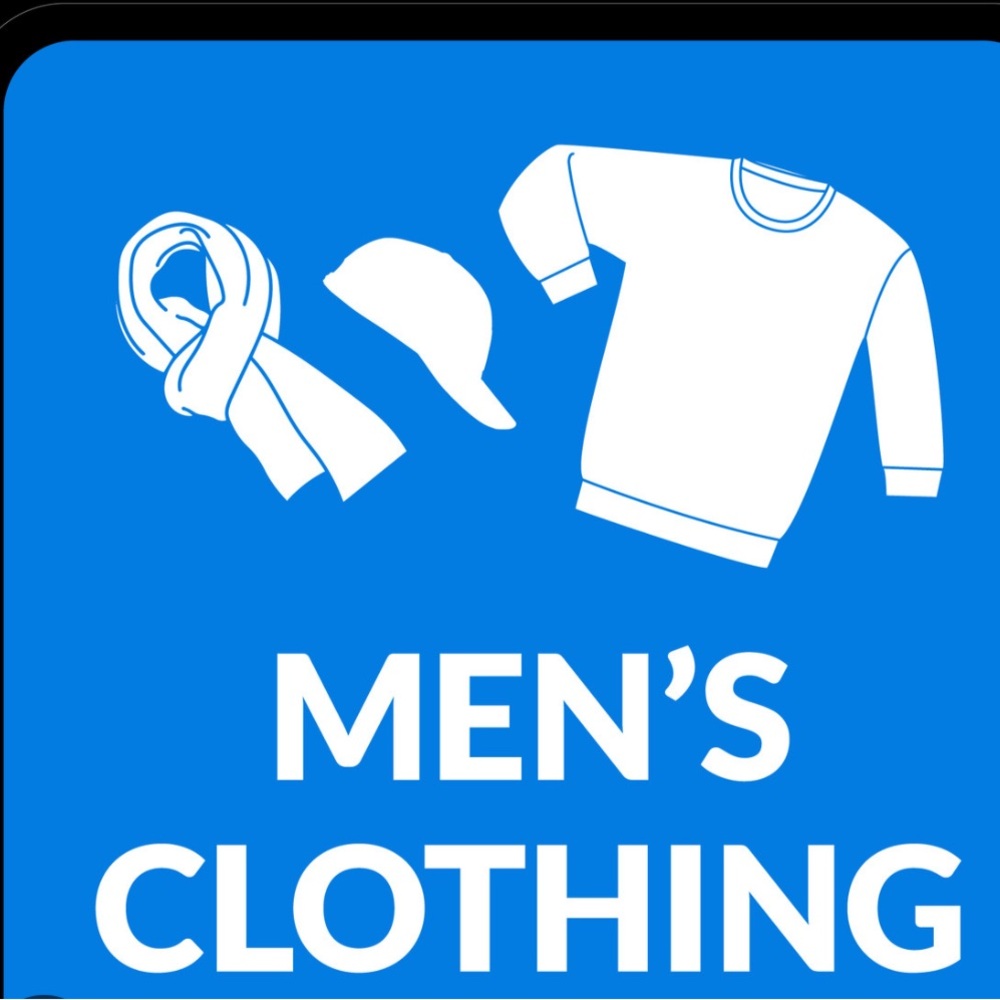 50% OFF ALL MEN’S CLOTHING - Picture 2 of 2